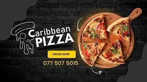 Caribbean pizza
